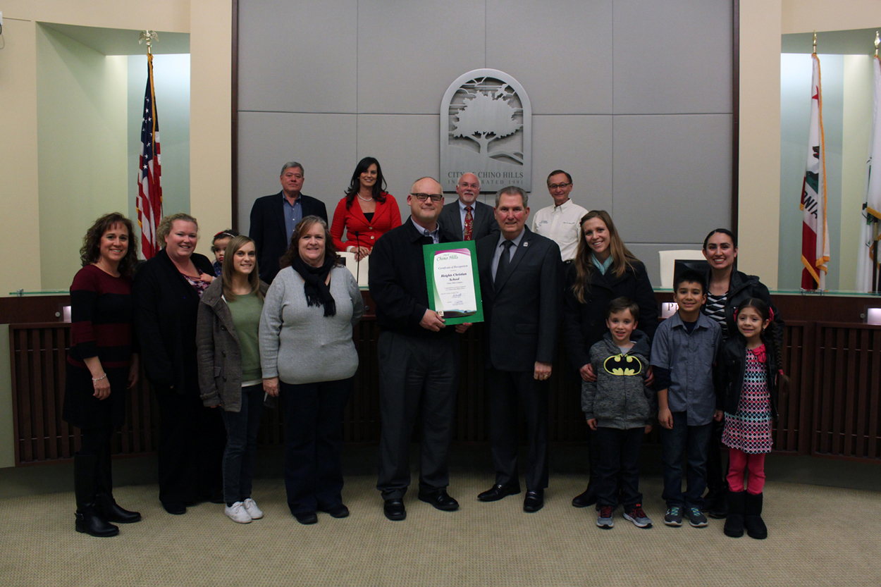 Heights Christian Blue Ribbon